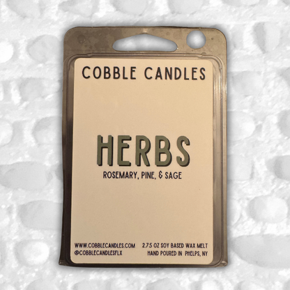 WAX MELTS (Cobble Collection)