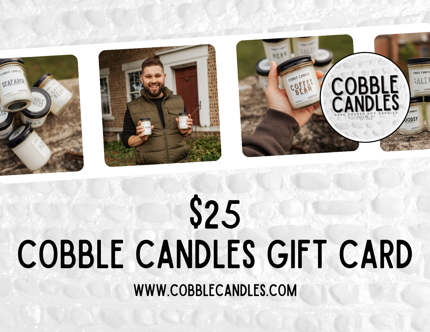 COBBLE CANDLES GIFT CARD (Digital)