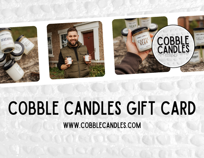 COBBLE CANDLES GIFT CARD (Digital)