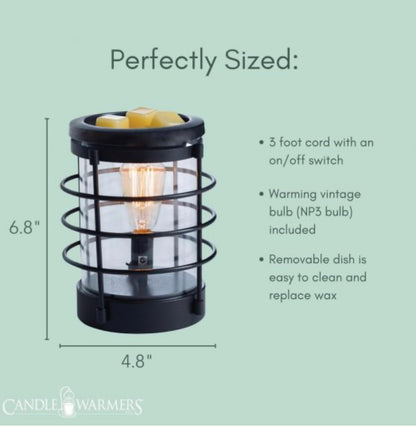 Black Industrial Style Wax Melter