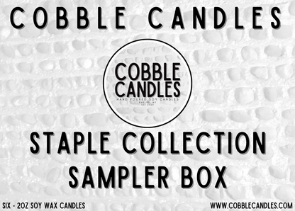 Cobble Candles Staple Sample Box